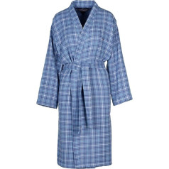 Tommy Hilfiger Denim Checks Bathrobe Blue S