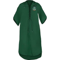 Cinereplicas Harry Potter - Quidditch Robe Cape Slytherin M - Personalised - Official Licence