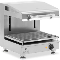 Salamanader tosteris pita kastrolim ar augstuma regulēšanu 45 cm 230 V 2800 W