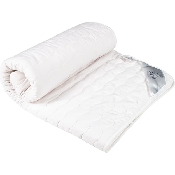 ARCTIC Mattress Protector 180 x 200 cm – High-Quality Quilted Underbed to Protect the Mattress – Made of Pure Cotton, Oeko-Tex Standard 100, White