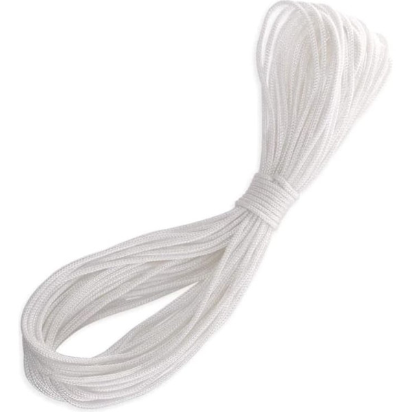 Picture Frame Hanging String White Braided Cord Nylon Ribbon Hanging Mirror Frame Decoration 30 Feet