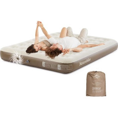 Naturehike Air Mattress for 1 Person with Rechargeable Electric Air Pump 200 x 100 x 25 cm Self-Inflating Air Bed Premium Guest Bed Camping Home Use Inflatable Mattress