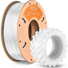 ERYONE TPU Filament 1.75 mm, 3D Printer Filament, Flexible TPU Filament, TPU 95A, Dimensional Accuracy +/- 0.03 mm, 1 kg, 1 Spool, White