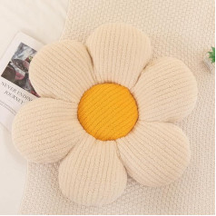 Menoeceus Flower Pillow, Daisy Pillow, Flower Shaped Pillow, Floor Cushion, Flower, Plush Cushion, Cute, Decorative Pillow, Floor Cushion, Flower Seat Cushion for Bedroom, Sofa, Chair