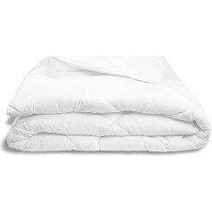 ZOLLNER® OEM Hotel Linen Allergikergeeignete/Quilted Duvet 135 x 200 cm, Fabric, white, 135/200