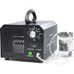 Ozone Generator, FELLAT 30,000 mg/h Industrial O3 Air Purifier with Air/Water Mode, Ozone Generator Deodoriser with Timer for Smoke, Pet Odours, Kitchen Odours, Cleaning Fruit Vegetables