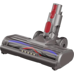 PHALIPIC Brush Accessories Compatible with Dyson V7 V8 V10 V11 V15 Vacuum Cleaners Floor Brush with Front Lights Design for Short Pile Carpets and Hard Floors