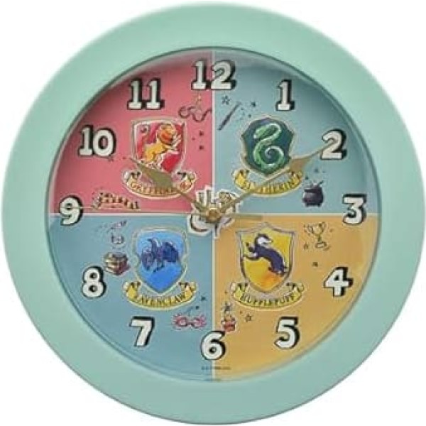 Harry Potter Charms House Crest Wall Clock
