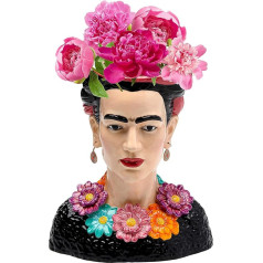Kare Design Decorative Vase Style Muse Flowers, Multicoloured, Vase, Flower Vase, Ceramic, Only Suitable for Dried Flowers, 34 cm (H)