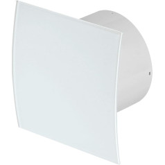 Frosted Glass Extractor Fan/ Ventilator WEG100T 230V, 14W, 94 m3/h