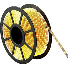 GOPLUS 20 m Outdoor Light Tube, LED Light Tube Warm White with 720 LEDs, LED Strip 15,000 Hours, Waterproof, Fairy Lights for Outdoor and Indoor Use (20 m)