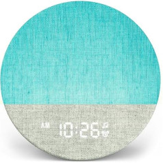 Dreamegg Sunrise 1 Light Alarm Clock Sunrise White Noise Machine, 29 Soothing Sounds, Adjustable Sleep Routines, White Noise Device, Dimmable Night Light, Wake Up Light Alarm Clock (Khaki)