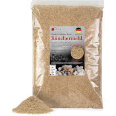 Moritz 25 kg Smoking Meal Beech Fine 0.5-1 mm Smoking I Cold Smoking Fish Meat Sausage Cheese Vegetables Also for BBQ I Grill Smoking Chips