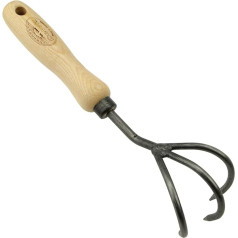 DeWit Flower Claw 28 cm I Professional Boron Steel Cultivator with 3 Prongs I Premium Garden Accessories for Loosening the Ground I Handmade Garden Tool in Best Quality I Garden Tools - Made in