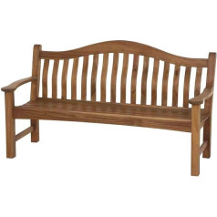 Siena Garden Dublin Acacia Wood Bench Set of 2