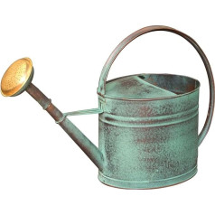 Watering Can Green 4 L + Brass Shower Head