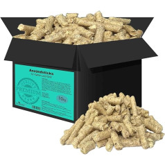 Samore 10 kg Lighter Sticks Fire Sticks Ideal for Grill/Fireplace/Oven - Kindling Briquette Sticks Fireplace Lighter Made of Eco Wood Wool and Wax - Fast and Environmentally Friendly