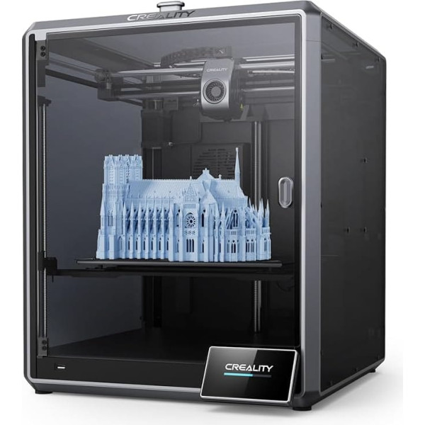 Creality K1 Max 3D Printer, 3D Printer with AI LiDAR AI Camera, 300 x 300 x 300 Large Capacity, 600 mm/s Print Speed, Dual, Hands-Free Automatic Levelling, Dual Cooling