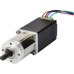 STEPPERONLINE Nema 11 Geared Motor 14:1 Planetary Gearbox 0.67A Stepper Motor