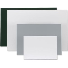 Centafoam 5051 Anzeigetafel (leicht, robust, B 594 x T 5 x H 840 mm, A1) 10 Stück schwarz und grau [IMPORT]