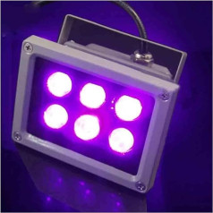 JOXLOVER LED UV Gel Curing Lamp, 30 W LED UV Gel Curing Lamp, Beam Angle UV Light 395 nm Healing Oil Printing Machine Glass Ink Colour Screen Printing 3D Printer Easy to Use (1_395 nm)