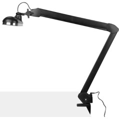 Elegant 801-L LED Lamp with Regular Bulb Black