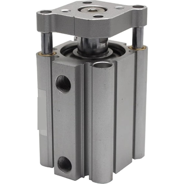 Pneumatik-Luftzylinder, Doppeltwirkende Führungsstange Kompakte Luftpneumatikzylinder-Eingebauter Magnet CDQMB 40 50 63 Bohrung 40 50 63mm Hub 5-100mm CQMB40 50. für automatische Ausrüstung (Color :