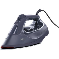 AEG SI6-1-4MN Iron / 2500 Watt / 200 g Steam Boost / 0-40 g Steam / Min. / Residual Heat Indicator / Safety Shut-Off / Self-Cleaning Function / 1.95 m Cable / Anti-limescale System / Blue