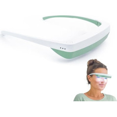 ‎Luminette luminette 3 Light Therapy Glasses - Portable Happy Lamp - Natural Relief for Sleep Problems, Seasonal Mood Disorders and Jet lag - Portable Daylight Lamp (Green)