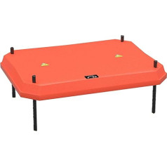 Fudajo 45 x 60 cm Chick Heat Plate with Temperature Controller 60 W Heating Plate for 50-55 Chicks for Artificial Breeding