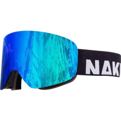 NAKED Optics The TROOP EVO Skibrille Männer, Ski Brille Frauen, Snowboardbrille, Skibrille mit Wechselgläsern für schlechtes Wetter, Schneebrille, Skiing Goggles