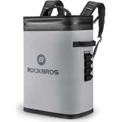 Rockbros Cool Bag Waterproof Cooler 17 L Picnic Bag Insulated Cool Box Lunch Bag for Outdoor, Camping, Fishing, Picnic, Travel, 48 H Cooling Performance