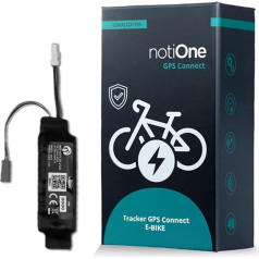 notiOne® Tracker GPS Non Smart for Ebike Compatible with Electric Motor Bosch Gen.4 | Theft Alarm and Geofencing | Bicycle Tracker GPS without Subscription