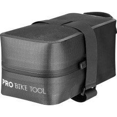 PRO BIKE TOOL Bicycle Saddle Bag - Strap Under Seat Saddle Bags for Bicycle - Road Bike or Mountain Bike - Large Size - Bicycle Accessories - Bicycle Bag (Size Large)