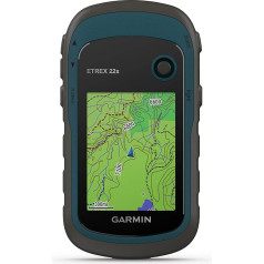 Garmin 010-02256-00 eTrex 22x, Rugged Handheld GPS Navigator, Black/Navy