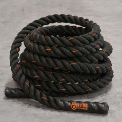 InTheMarket - Battle Rope - 2 Größen, Polymaterial, für Übung & körperliche Fitness, tragbar, 38 mm Durchmesser