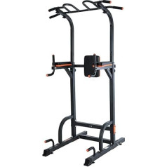 ISE Multi Power Tower Power Town Dip Station Power Tower Multifunctional Power Station Pull-Up Station Push-Up Handles Dip Station for Home Gym Max. 150 kg