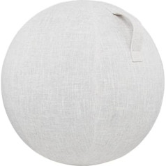 Flytise 55cm / 65cm / 75cm Cotton + Linen Protection Yoga Ball Cover Exercise Ball Protection Skin Wrap Accessories