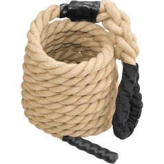 Harilla Climbing Rope Gym Training Rope Adult Strength Training Jute Rope Fitness Rope Indoor Outdoor