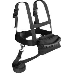YJZQ Ski Training Harness and Leash Adjustable Harness with Pocket for Kids Sports Alpine Parents and Kids Safety Band Anti-Fall for Skating Snowboard