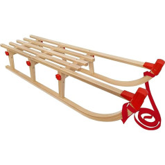 Davos V-22-115 Wooden Folding Sledge with Choice of Accessories