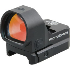 Vector Optics SCRD-37 Frenzy-X 1 x 22 x 26 AUT Red Dot Visor for Sports, Airsoft and Hunting, Air Rifle, Target Visor, Reflex Visor, Red Dot for Aiming