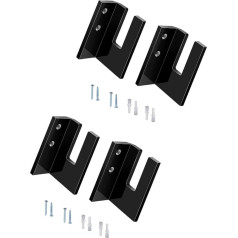 Milageto Skateboard Storage Rack Wall Mount Home Organizer Skateboard Shelf Snowboard Hanger Surfboard Stand for Dorm Garage Home