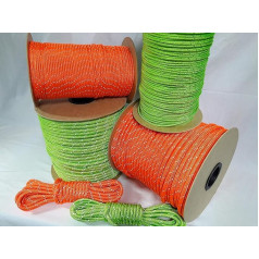 OuM 100 m Polyester Rope Reflective Bright Colours