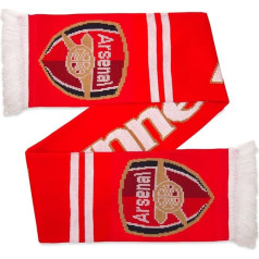 Arsenal Unisex's Gunners Crest Scarf-Multi-Colour, One Size