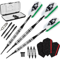 Viper Element Soft Tip 90% Tungsten Darts with Storage / Travel Case 18g