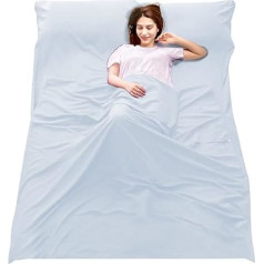 Sleeping Bag Liner Camping Travel Home Bed Sheet Lightweight Breathable Hotel Compact Bags