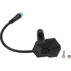 SUNGOOYUE 4 Pin Electric Bike Switch Controller, ABS Switch Button Conversion Controller for P850C Mid Mount Motor Display Panel
