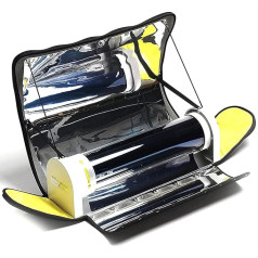Multifunctional Solar Stove, Solar Tube Cooker, Smokeless Oven Grill for Cooking Food in the Sun, Solar Grill for 3-5 People for Backpacking, Camping and Hiking