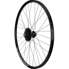 REDONDO 29 Inch Rear Wheel Hollow Chamber Rim Black Disc + 8 Speed Cassette
